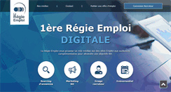 Desktop Screenshot of la-regie-emploi.com
