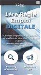Mobile Screenshot of la-regie-emploi.com