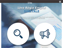 Tablet Screenshot of la-regie-emploi.com